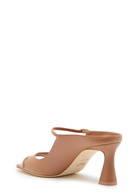 Malone Souliers Rania 70 Leather Mules Beige