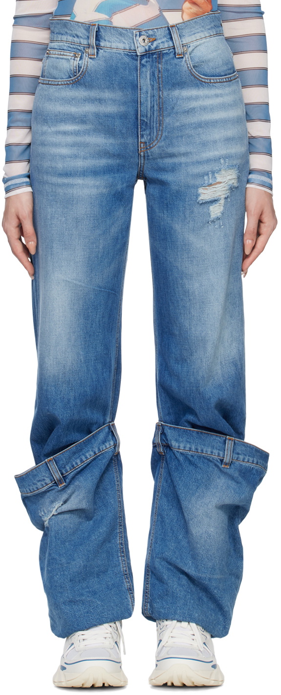 jw anderson bucket jeans