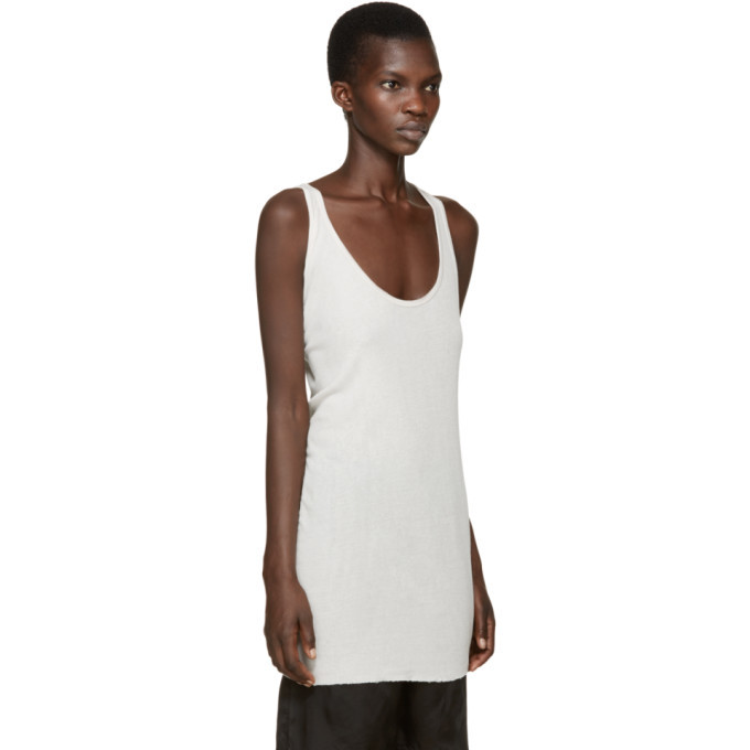 Boris Bidjan Saberi Off-White Object Dyed Tank Top