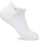 Nike Running - Elite Cushioned Dri-FIT No-Show Socks - White