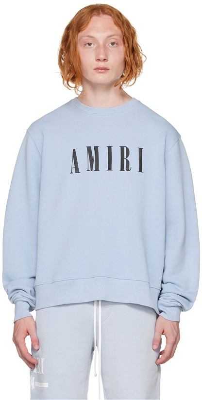 Photo: AMIRI Blue Core Sweatshirt