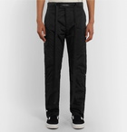 Fear of God - Black Slim-Fit Shell Drawstring Cargo Trousers - Black