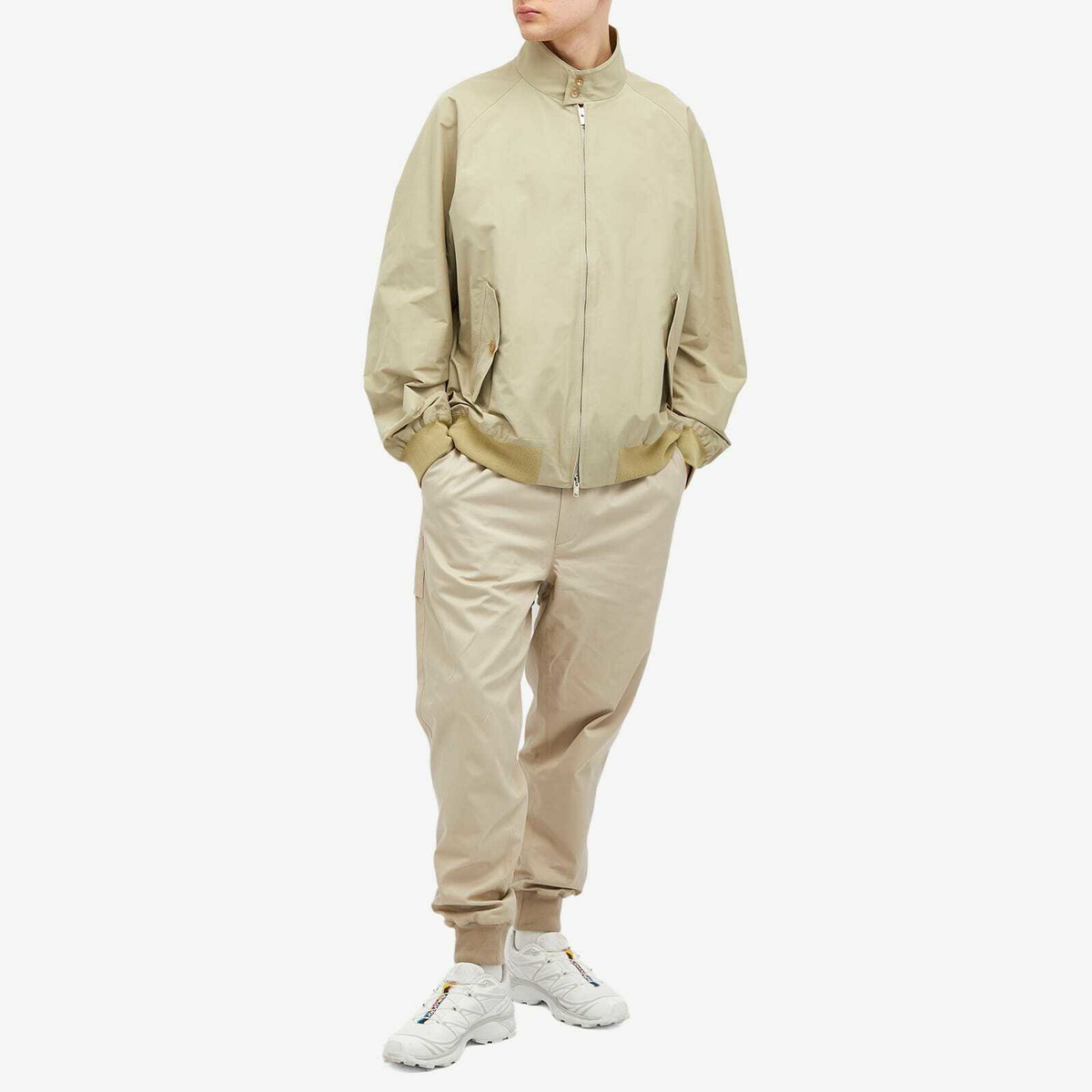 めだか　BARACUTA クリーム色 ジャンパー めだか BARACUTA クリーム色 ジャンパー めだか BARACUTA クリーム色