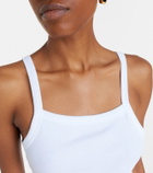 Leset Nando cotton jersey tank top