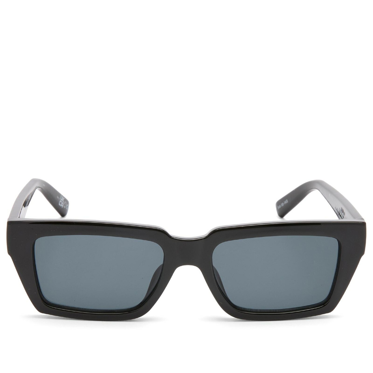 Le Specs Nocturnal Habit Sunglasses in Black/Smoke Mono 