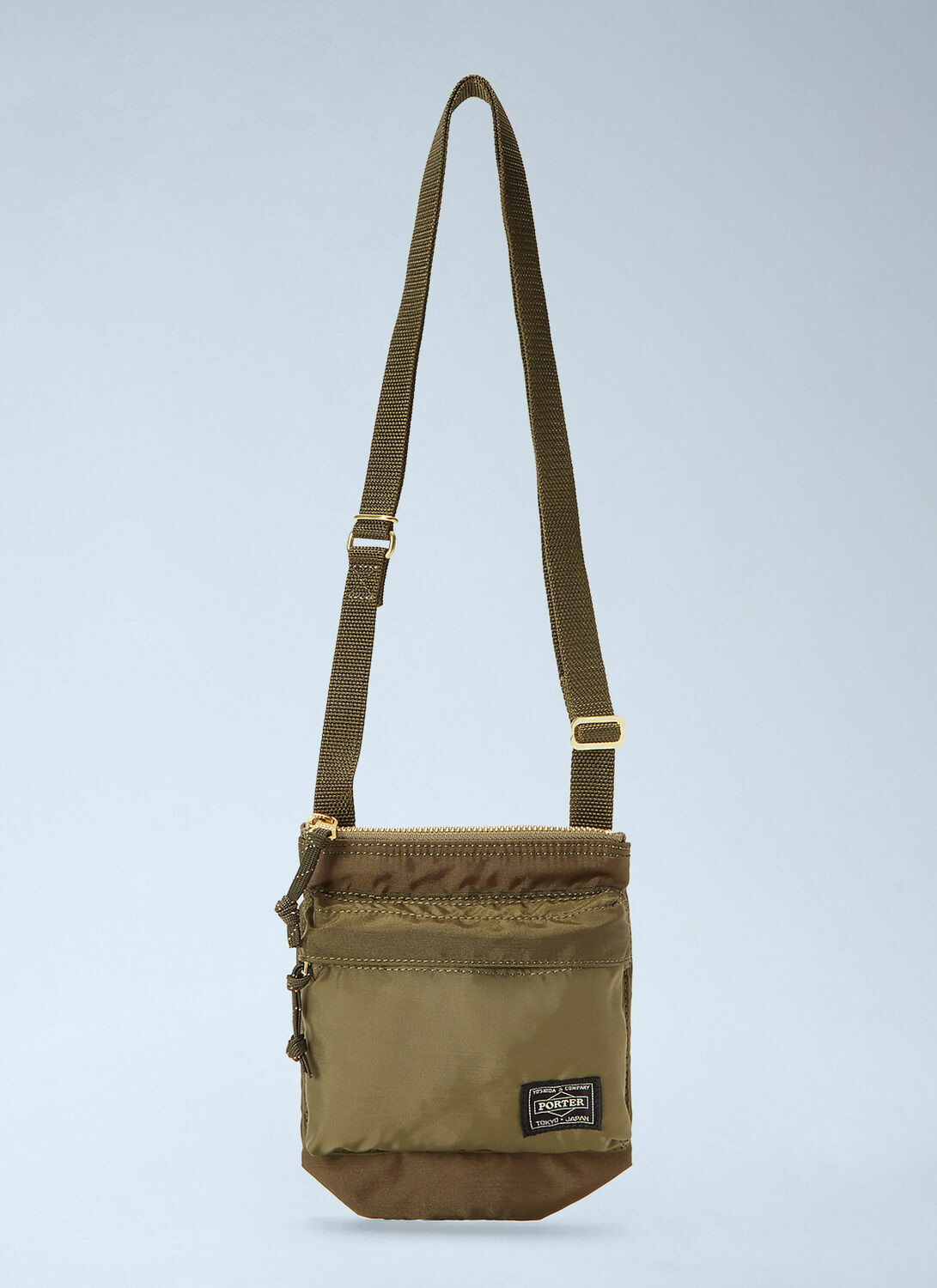Porter-Yoshida & Co Logo Patch Crossbody Bag