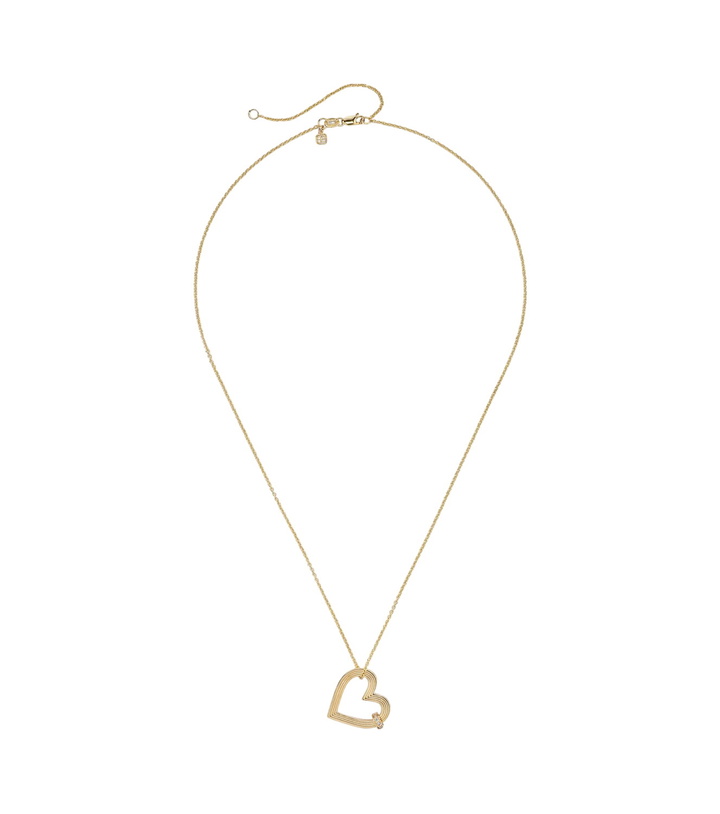 Photo: Sydney Evan 14kt gold (585/1000) necklace with diamonds