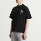 MKI Men's Hibiscus T-Shirt in Black