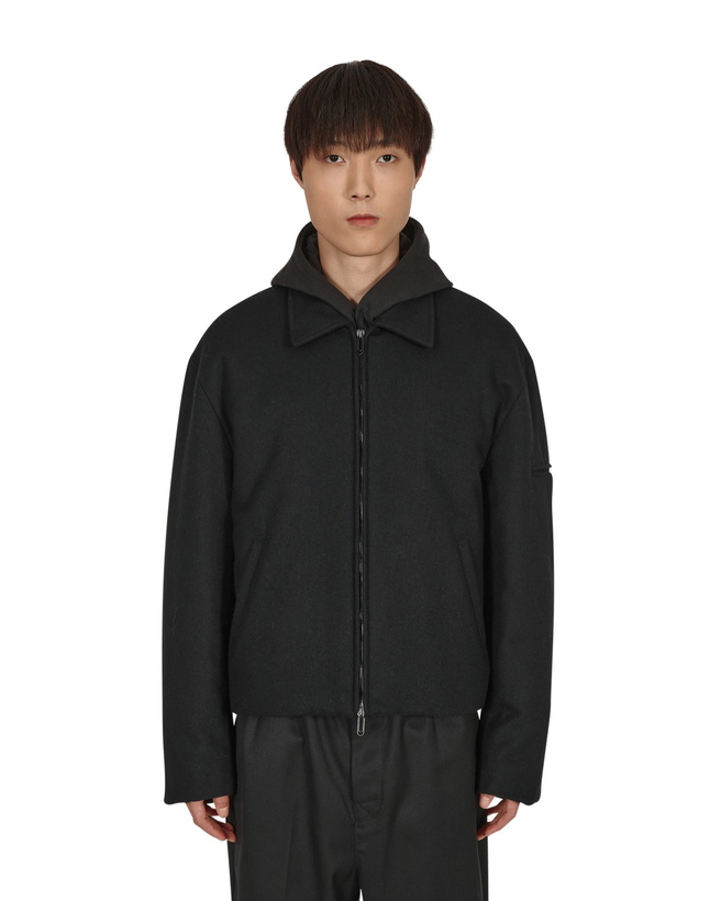 Photo: Off White Wool Blouson Jacket Black No