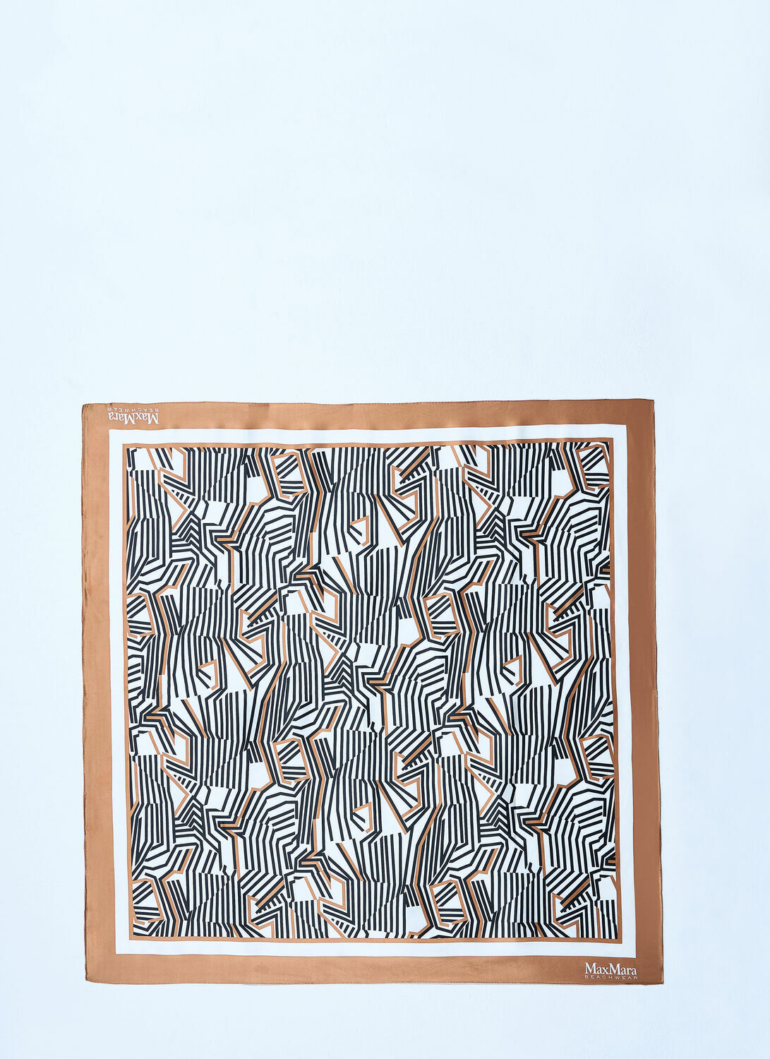 Max Mara Printed Silk Scarf
