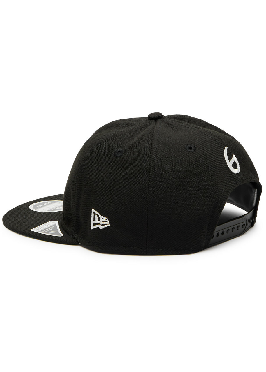 Saint Mxxxxxx X New Era Logo Cotton Snapback cap - Black - One Size