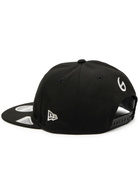 Saint Mxxxxxx X New Era Logo Cotton Snapback cap - Black - One Size