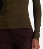 Vince Fixed jersey wrap top