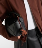 Loewe Horse beaded leather-trimmed wool bag charm