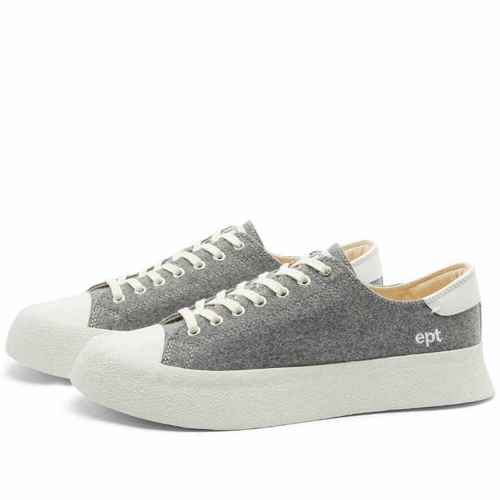 Photo: East Pacific Trade Men's Dive Wool Sneakers in Light Grey