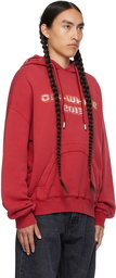 Off-White Red Digit Bacchus Hoodie