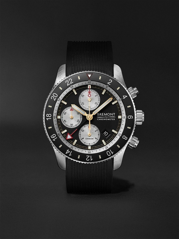 Photo: Bremont - Supermarine Sport Automatic Chronograph 43mm Stainless Steel and Rubber Watch, Ref. No. S200