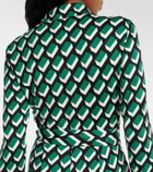 Diane von Furstenberg Michele printed jumpsuit