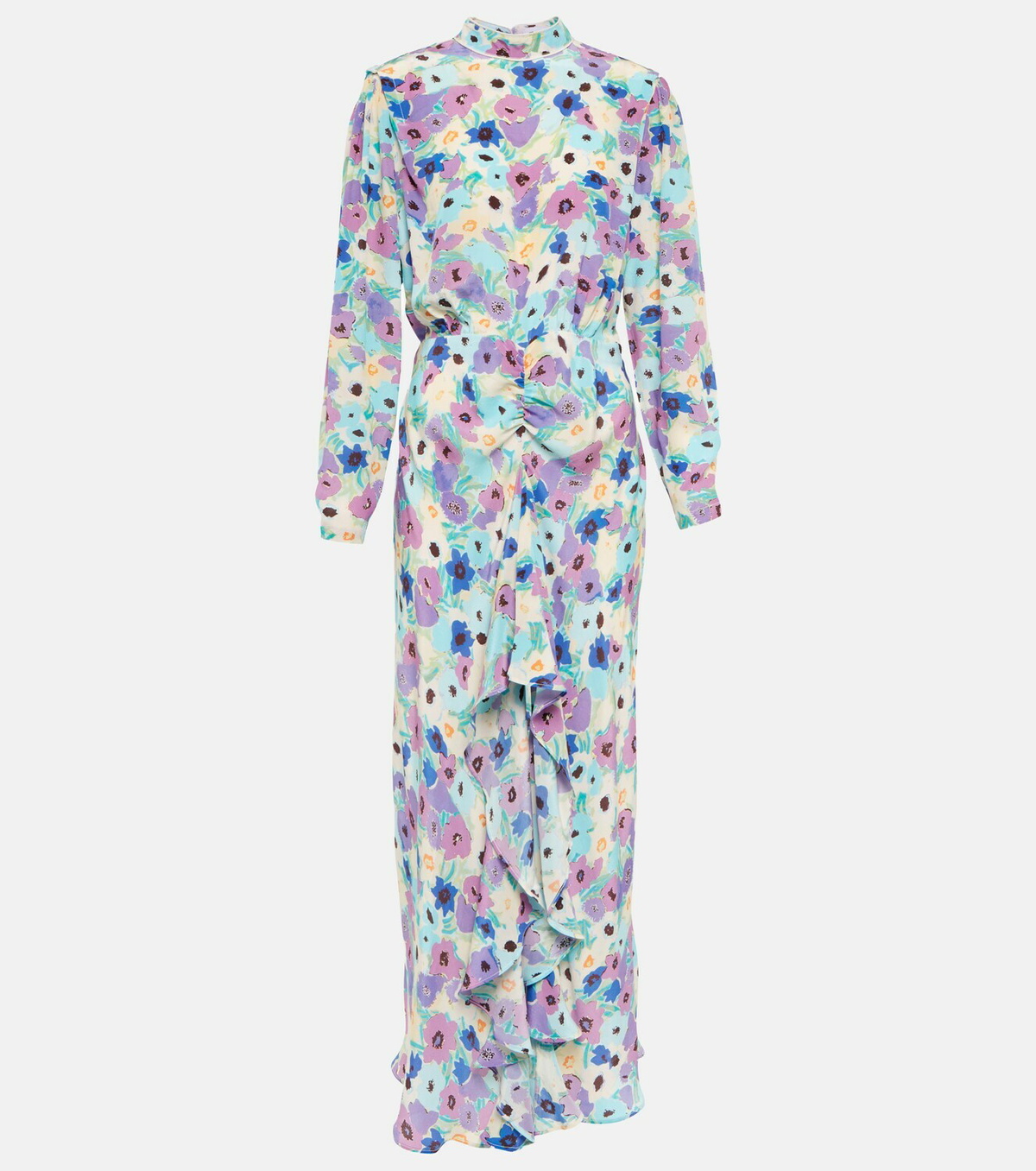 Rixo Dani floral silk midi dress Rixo