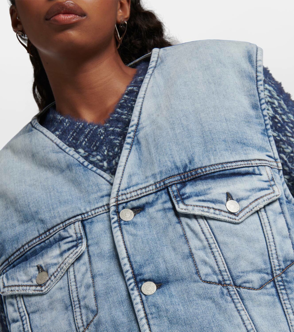 Acne Studios Oversized denim vest Acne Studios