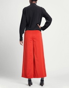 Alessia Santi Womens Pants in Tomato red