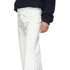 Marni White Drill Trousers