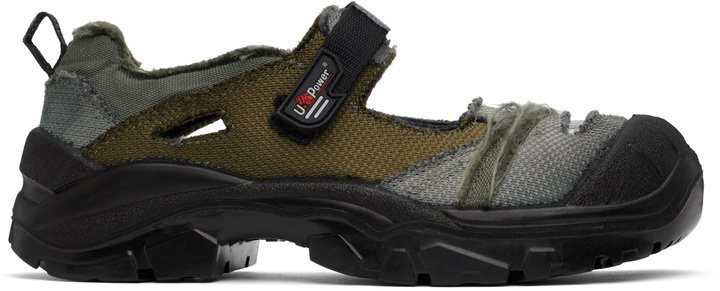 Photo: Magliano Gray & Khaki U-Power Scandy Sneakers