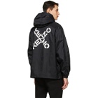 Kenzo Black Sport Big X Windstopper Jacket