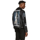 Undercover Black Leather Dead Hermits Jacket