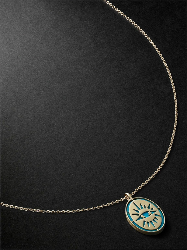 Photo: Luis Morais - The Good Times Gold and Turquoise Necklace