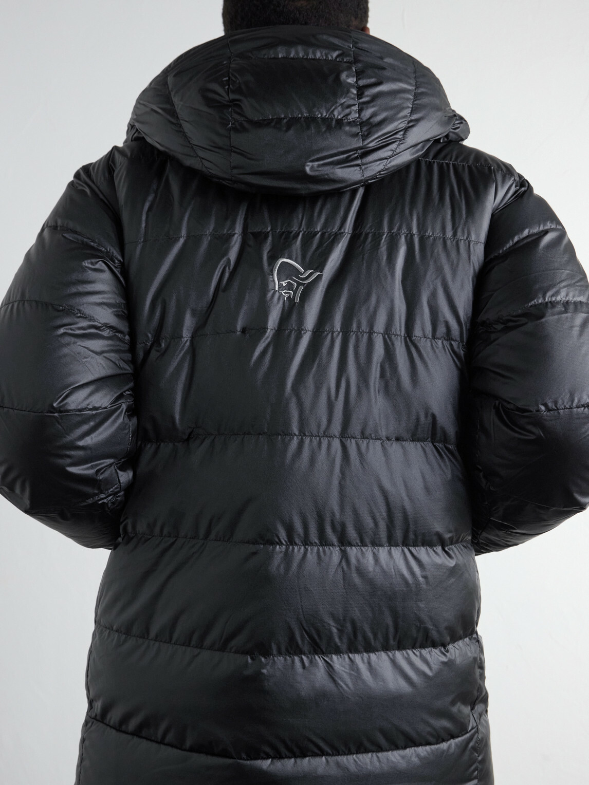 Norrøna - Trollveggen Hooded Quilted Shell Down Jacket - Black