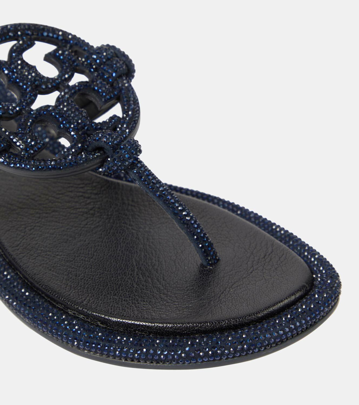 Tory Burch Miller crystal-embellished thong sandals Tory Burch
