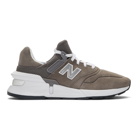 Comme des Garcons Homme Grey New Balance Edition MS997 Sneakers