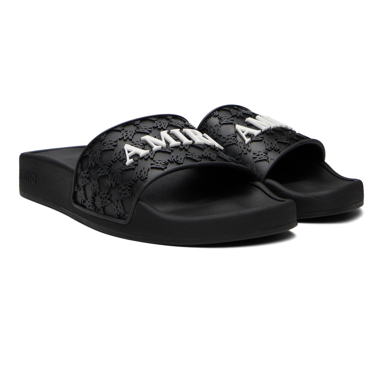 AMIRI Black MA Quad Pool Slides