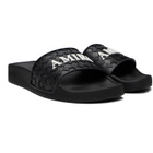 AMIRI Black MA Quad Pool Slides
