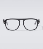 Dior Eyewear DiorBlackSuit flat-top glasses