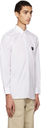 COMME des GARÇONS PLAY White Heart Shirt