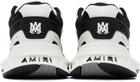 AMIRI White & Black 'MA' Runner Sneakers