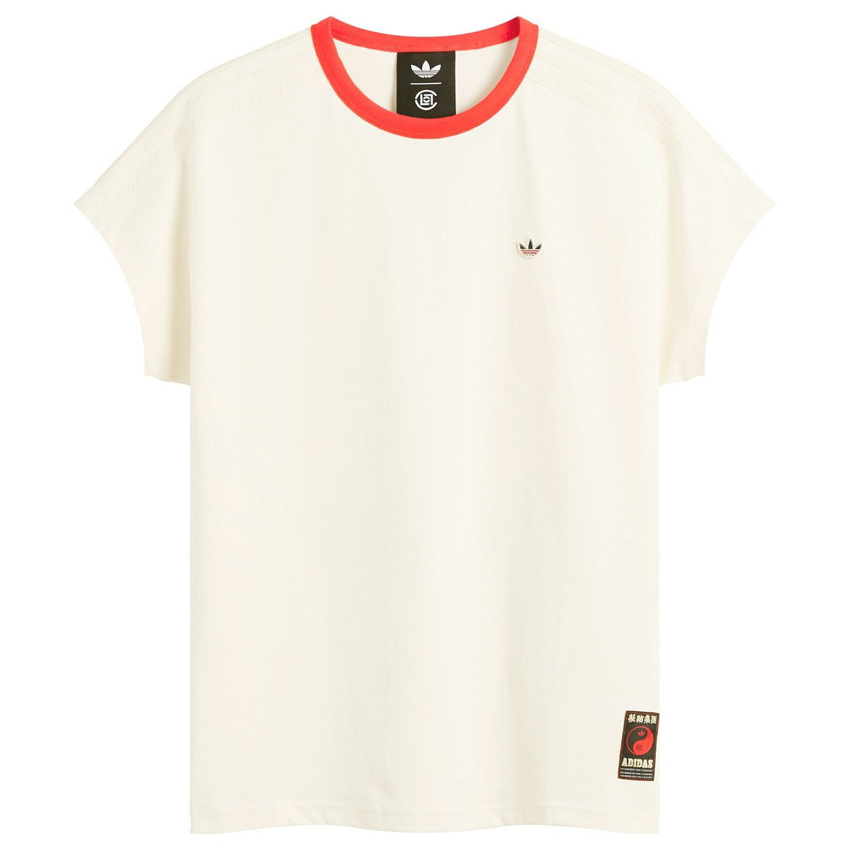 Adidas Men's x CLOT Dolmn T-Shirt in Wonder White