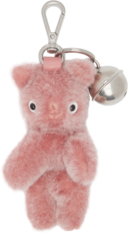 Photo: Acne Studios Pink Teddy Bear Keychain