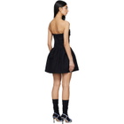 SHUSHU/TONG Navy Double-Layer Bustier Minidress