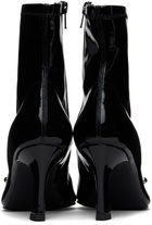Justine Clenquet Black Patti Boots