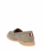 Bally Womens Loafers in Grey