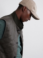 Zegna - Logo-Embellished Twill Baseball Cap - Neutrals