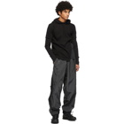 Hyein Seo Black Logo Wind Lounge Pants