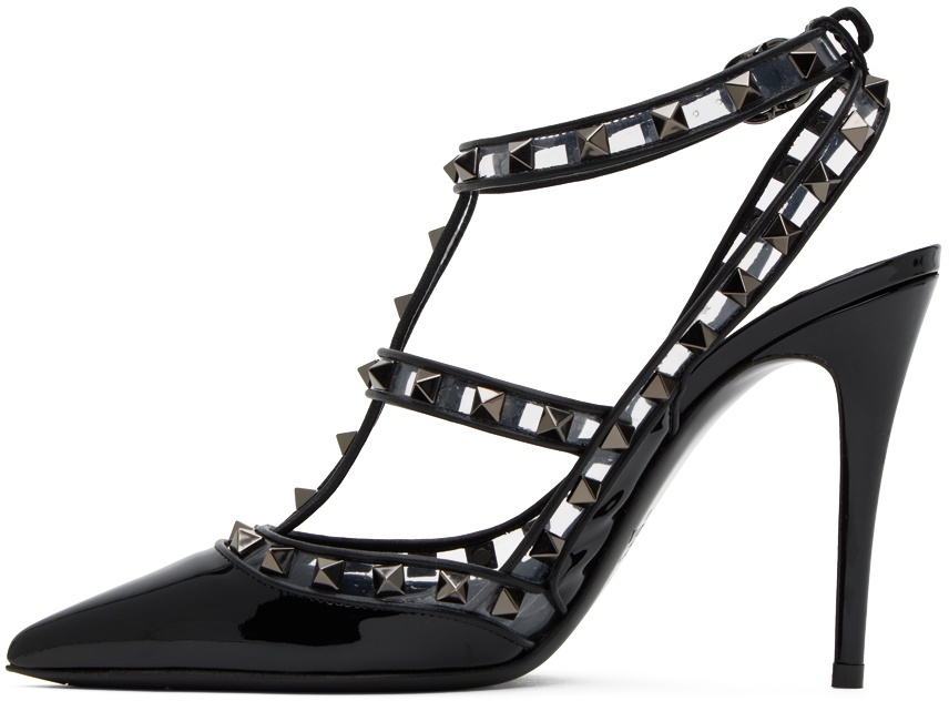 Valentino Garavani Black Rockstud Heels