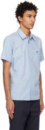 Vivienne Westwood Blue Embroidered Shirt