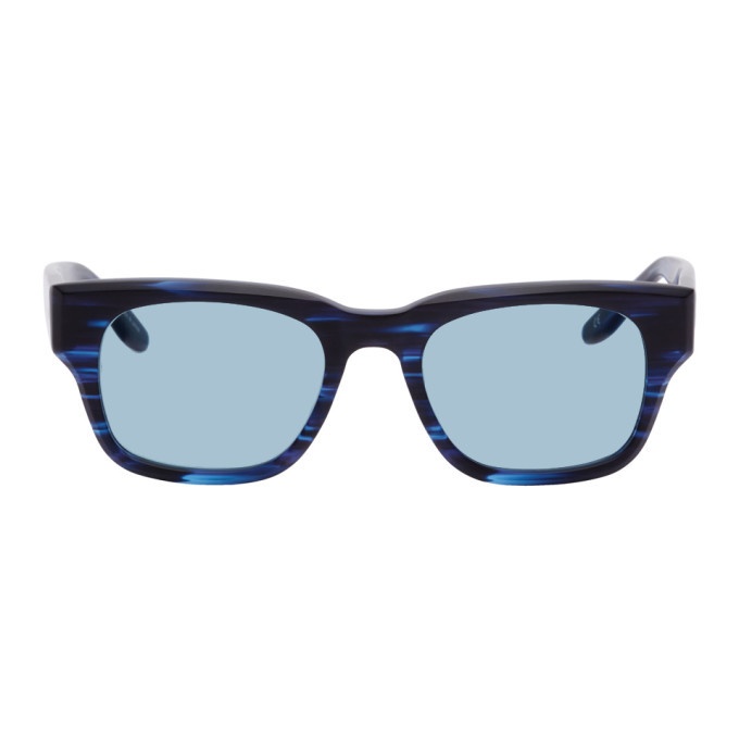 Photo: Western Hydrodynamic Research Black and Blue Barton Perreira Edition Matte Sunglasses
