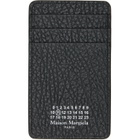 Maison Margiela Black Four Stitches Card Holder