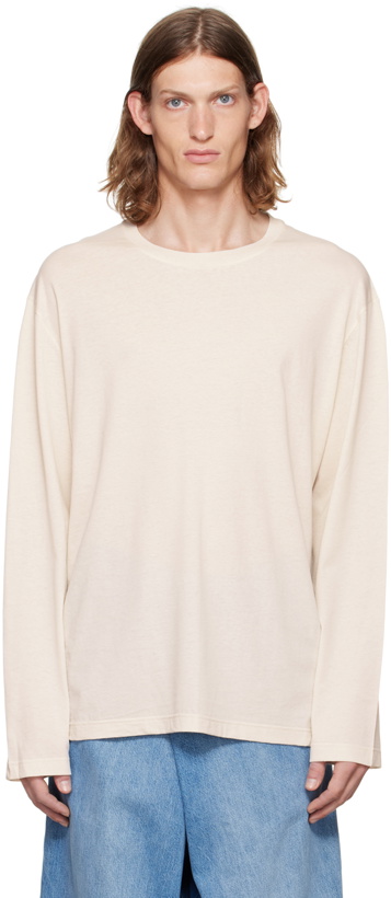 Photo: The Row Off-White Enriques Long-Sleeve T-Shirt